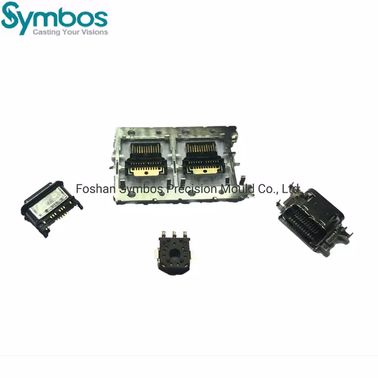 Height Double Row Modular Position Male Header Spring-Load Dual Row SMD Pogo Pin Connector Molding