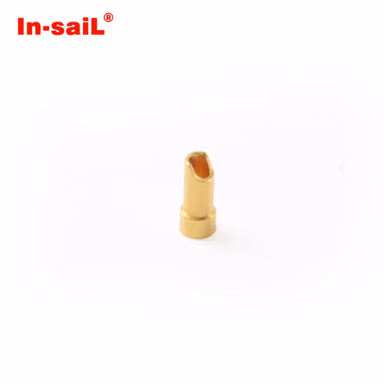 Connector Terminal Pins Brass Gold Plated SMT Spring Loaded Pogo Pin